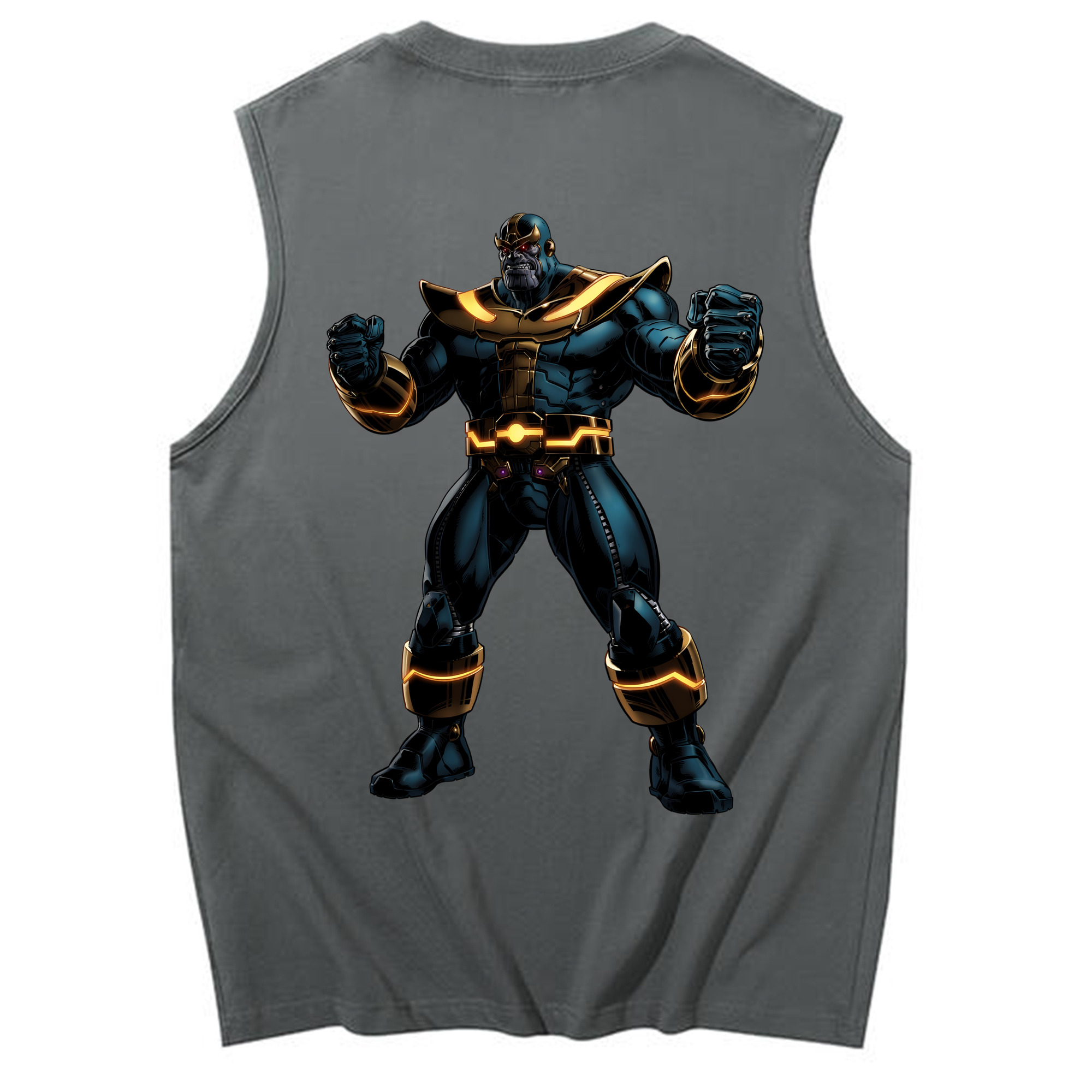 （画像用） アベンジャーズ The Avengers コットン100％タンクトップ（背面プリント）